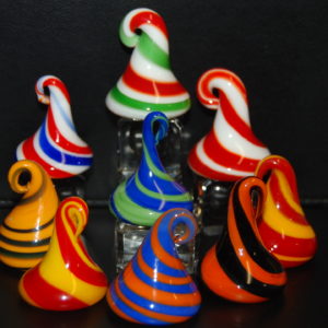 Handmade Art Glass Kiss Sets