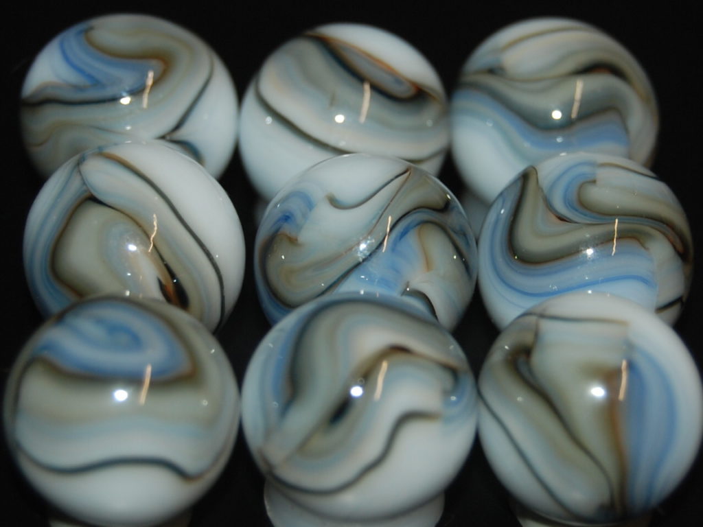 9 Beautiful Jabo Classic Marbles