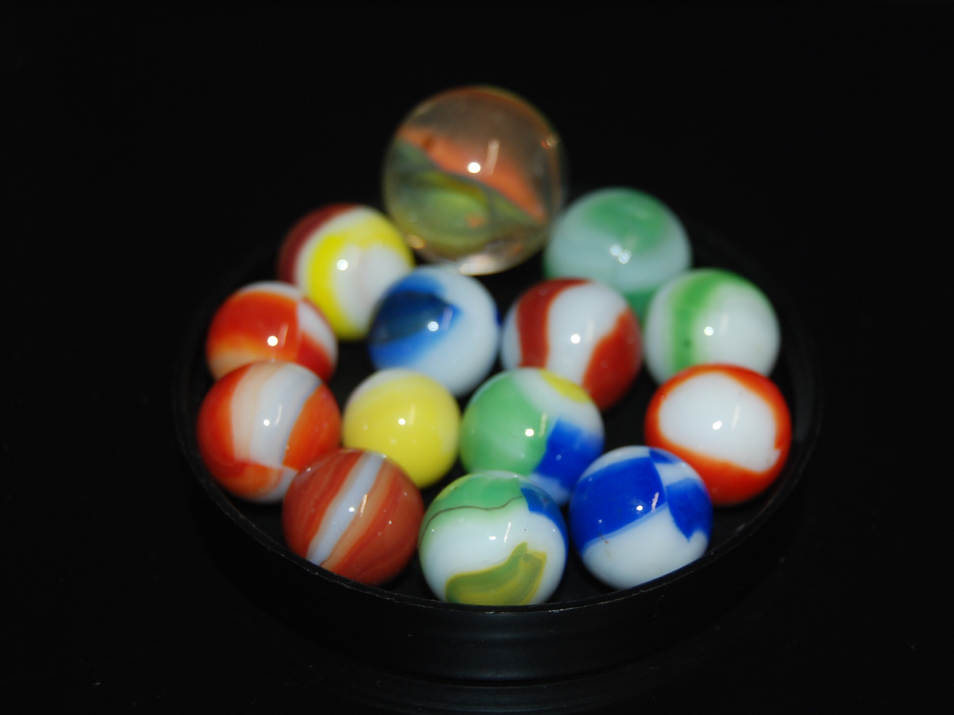 Lot of Vintage marble king marbles - MarbleMary.Com