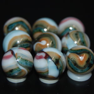 9 Beautiful Jabo Classic Marbles 1998 to 2007  Hard to find