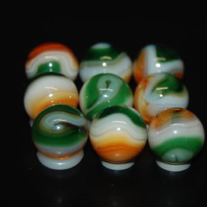 Details about   40 Beautiful Jabo Classic Swirls  KEEPER Marbles  1999-2007 