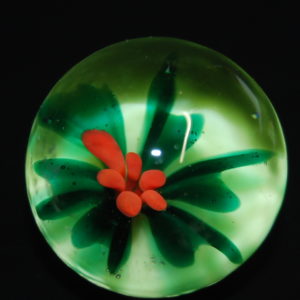Mary’s Flower Garden Art Glass Marble