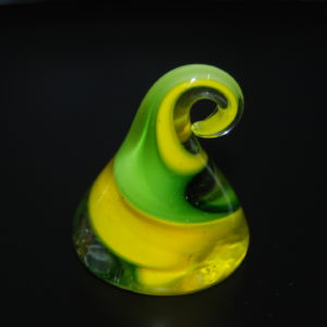 Handmade Art Glass Candy Kiss