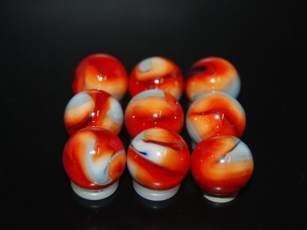 9 Beautiful Jabo Classic Marbles