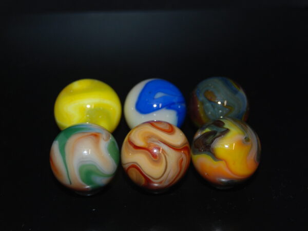 HAND SELECTED JABO CLASSIC SHOOTER  MARBLES  $10.49 6  HTF15/16" or 