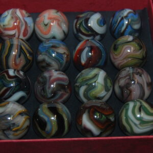 20 Premium Jabo Classic Marbles Some HTF Color Swirls 1999-2007 #1 