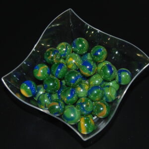 Mega marbles ” Peacock” Player Marbles