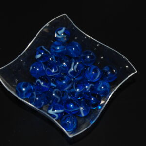 Mega marbles ” Blue Jay” Player Marbles