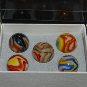 Jabo “Indian Summer” Collector’s Box Marbles B-19
