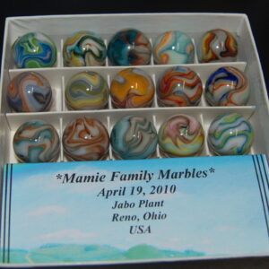 Jabo Marbles – Mamie Family Marbles 4/19/10 (Reno, Ohio)