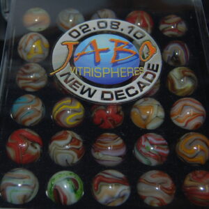 Jabo New Decade collector box marbles 2-8-2010