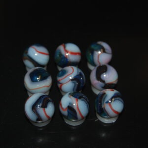 9 Jabo Classic Marbles Collector Set HTF