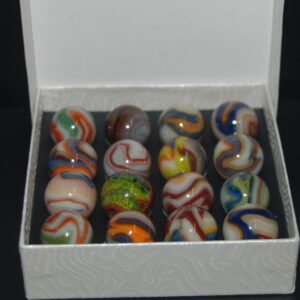 Collector Box DAS Color Storm Some With Aventurine Marbles Made 2019