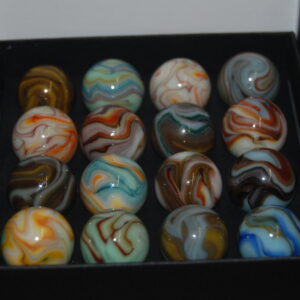 Collector Box Dave & Mamie Marbles Made 2010