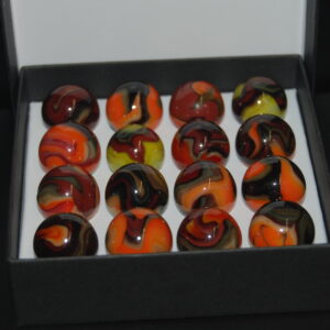 Collector Box Jabo Joker Fall Harvest Marbles Made 2008