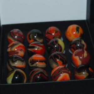 Collector Box Jabo Joker Fall Harvest Marbles Made 2008