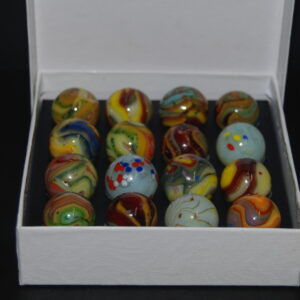 Collector Box Dave’s Fall Classic Special Run 2011 Some Gold Lutz & Confetti Marbles