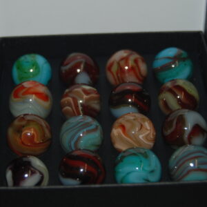 Collector Box Jabo Kokomo Marbles Some With Aventurine