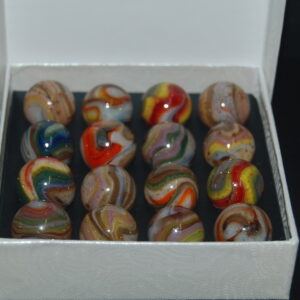 Collector Box RDR lll Swirl Marbles Made 2017