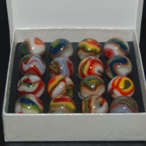 Collector Box RDR lll Swirl Marbles Made 2017