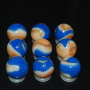 9 Beautiful HTF Jabo Classic Swirl Marbles