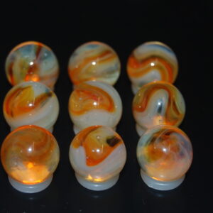 9 Beautiful HTF Jabo Classic Swirl Marbles