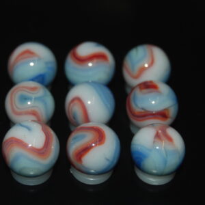 9 Beautiful Jabo Classic Swirl Marbles