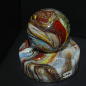 Andy Davis 2″ Leo Marble And Frog Holder