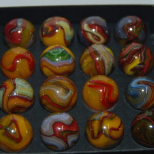 Collector Box Dave McCullough D.A.S Wildfire Marbles Made 5-19-2024