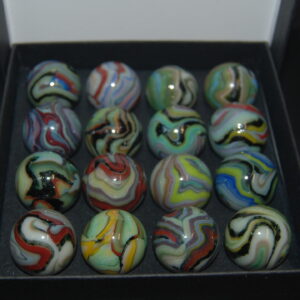 Collector Box Jabo Joker 3/4″ Hybrid Marbles Made 2010