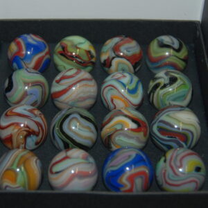 Collector Box Jabo Joker 3/4″ Hybrid Marbles Made 2010