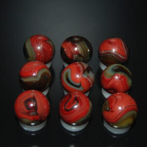 9 Beautiful Jabo Classic Swirl Marbles