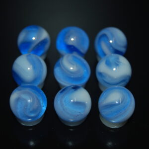 9 Beautiful Jabo Classic Swirl Marbles