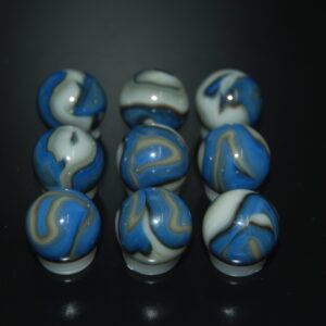 9 Beautiful Jabo Classic Swirl Marbles