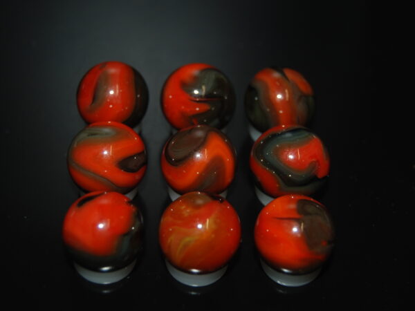 9 Beautiful Jabo Classic Swirl Marbles