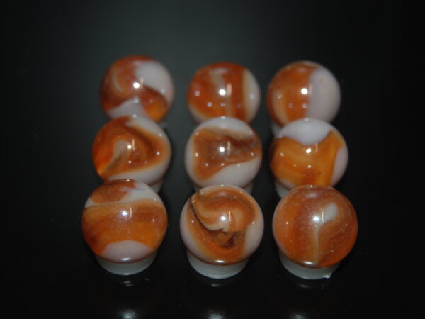 9 Beautiful Jabo Classic Swirl Marbles