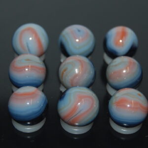 9 Beautiful HTF Jabo Classic Swirl Marbles