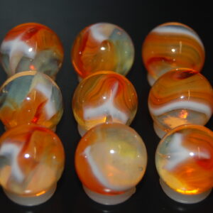 9 Beautiful HTF Jabo Classic Swirl Marbles