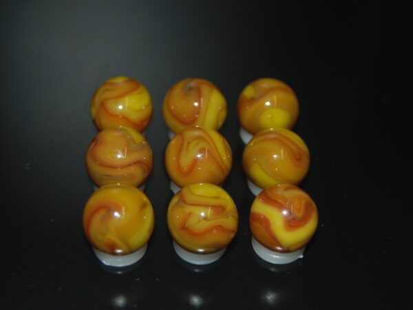 9 Beautiful HTF Jabo Classic Swirl Marbles