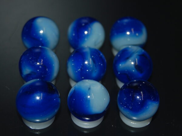 9 Beautiful HTF Jabo Classic Swirl Marbles