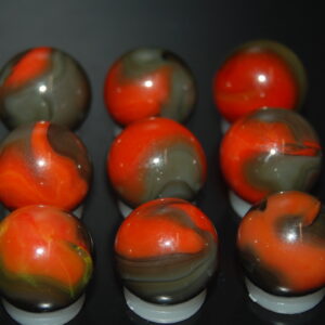 9 Beautiful HTF Jabo Classic Swirl Marbles