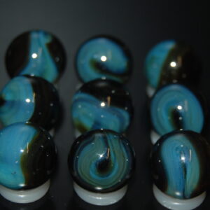 9 Beautiful HTF Jabo Classic Swirl Marbles