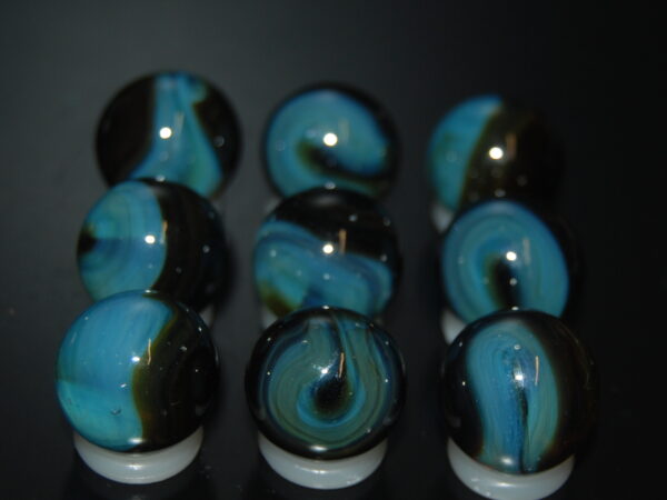 9 Beautiful HTF Jabo Classic Swirl Marbles