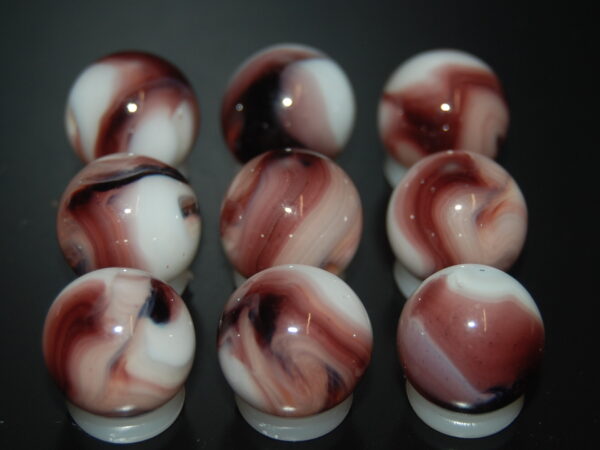 9 Beautiful HTF Jabo Classic Swirl Marbles