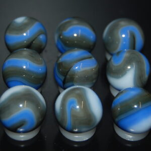 9 Beautiful HTF Jabo Classic Swirl Marbles