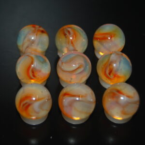 9 Beautiful HTF Jabo Classic Swirl Marbles