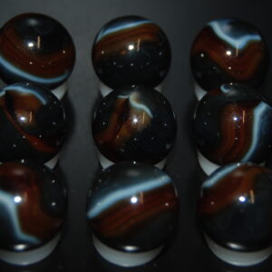 9 Beautiful HTF Jabo Classic Swirl Marbles