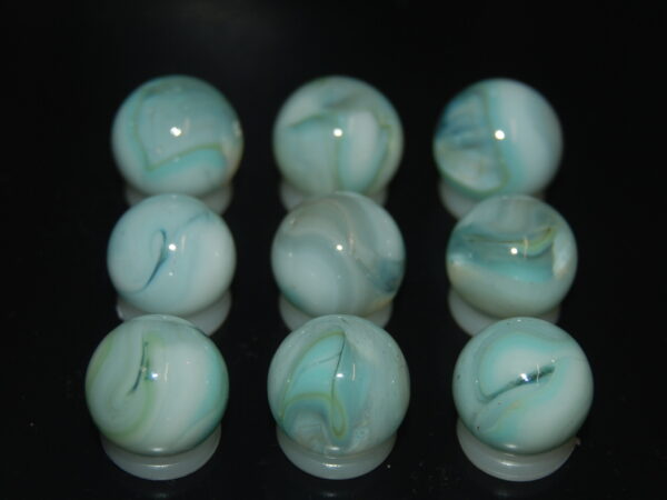 9 Beautiful HTF Jabo Classic Swirl Marbles