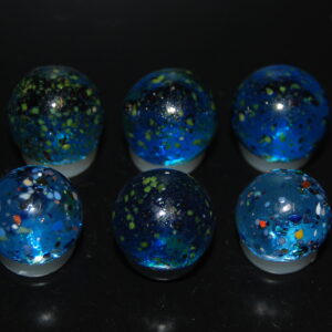 6 Beautiful HTF Jabo Frit Marbles Marbles