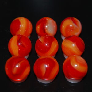 9 Beautiful HTF Jabo Classic Swirl Marbles